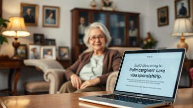 caregiver visa sponsorship in Italy